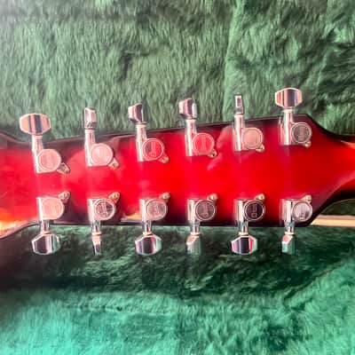 Burns Double Six red 12 String Reissue 2010s - Sunburst image 7