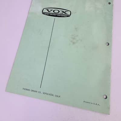 Vox Dealers Price List V75 & Reduced Price Supplement 1967 image 4