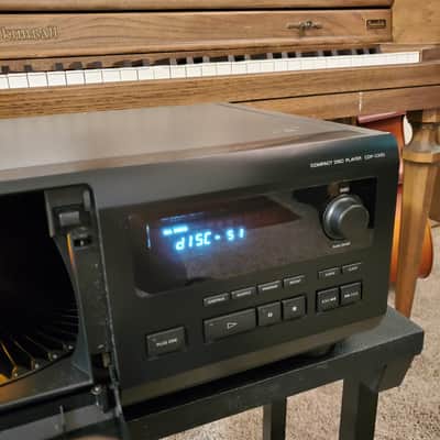 Sony CDP-CX50 - 50+1 Mega Storage CD Disc Changer/Player/Carousel image 3