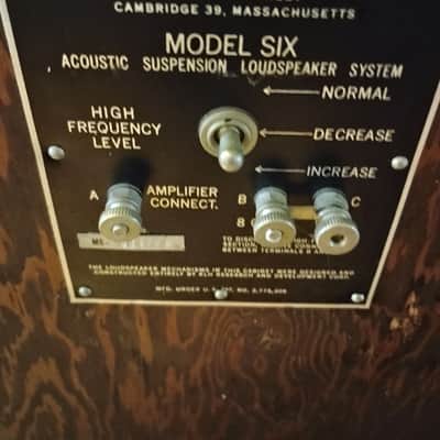 KLH Legendary Model Six Large Speaker Set image 7