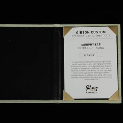 Immagine Gibson Custom Murphy Lab 1956 Les Paul Goldtop Reissue Ultra Light Aged (#462) - 15