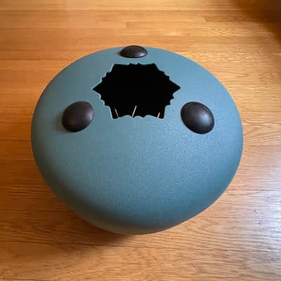 Hapi E-Major Steel Tongue Drum - Aqua Teal [See Video] image 4