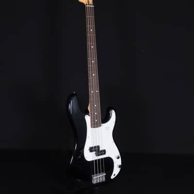 Fender Standard Precision Bass, Laurel FB, Black image 8