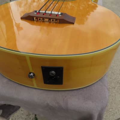 EPIPHONE 1997 EL CAPITAN ACOUSTIC ELECTRIC JUMBO BASS ORIGINAL MINT w/TAGS NOS image 4