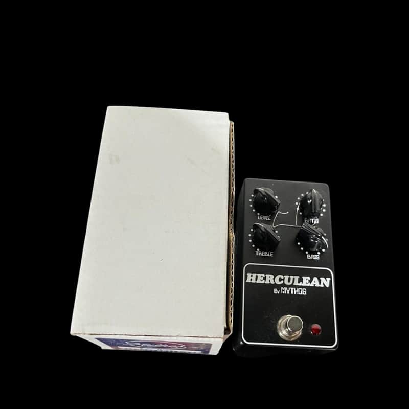 Mythos Pedals Herculean Overdrive V2 (4-Knob) 2010s - Black X14263 image 1