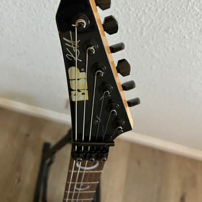ESP KH-2 Ouija Kirk Hammett Signature 1990's - Black with Ouija Graphic image 12