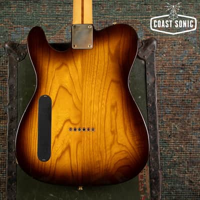 1992 Fernandes TE-85 Telecaster Active Pickups made in Japan Rare Brown Burst Finish image 8