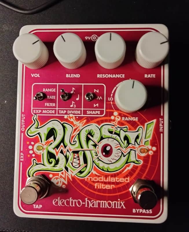Electro-Harmonix Blurst Modulated Filter Pedal 2017 - Present - Pink/White image 1