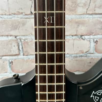 Epiphone Goth Thunderbird IV Bass Guitar 2008 - Matte Black image 6
