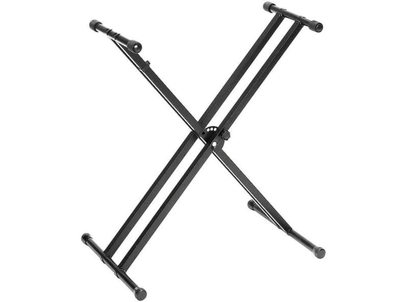 Yamaha PKBX2 Adjustable Double X-Style Keyboard Stand image 1