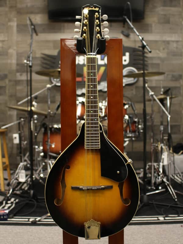 Used Mitchell Am100VS A-Style Mandolin, Vintage Sunburst w/ Gig Bag image 1