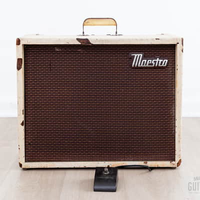 1959 Gibson Maestro GA-16 Viscount 1x10 Vintage Tube Amp w/ Jensen P10R, Serviced image 2