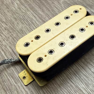 VINTAGE Dimarzio Super Distortion 1970s DP100 Cream Creme Square Leg image 1