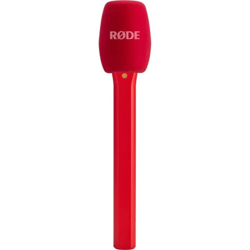 Rode Interview Micro Handheld Mic Adapter for Wireless Micro (Red) image 1