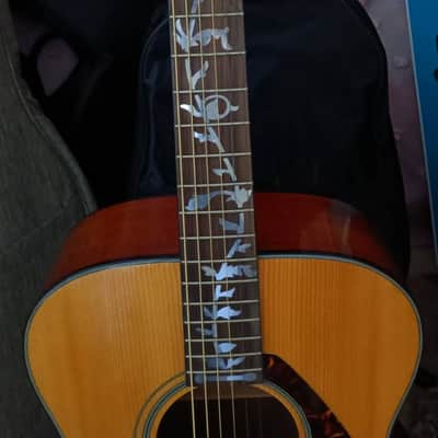 YAMAHA FS 700S SOLID SPRUCE TOP GUITAR image 4
