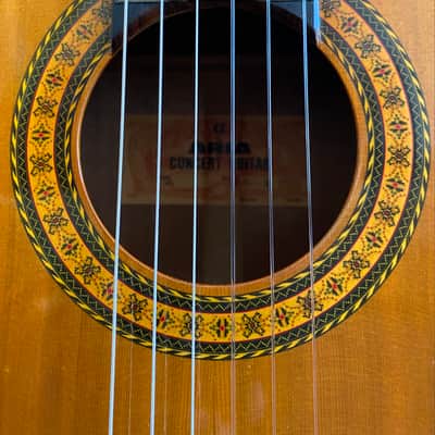 Aria 1974 AC30 Concert Classical Acoustic Guitar with Hard Case image 16
