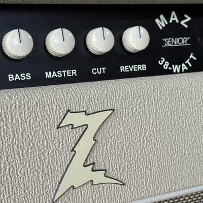 Dr. Z MAZ SENIOR 38-Watt 2x12 Combo Amplifier, Cream image 3