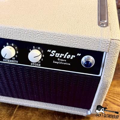 Gomez USA Surfer 100 Watt - Handwired Tube Guitar Head #16 (2010s - Rough Blonde) image 3