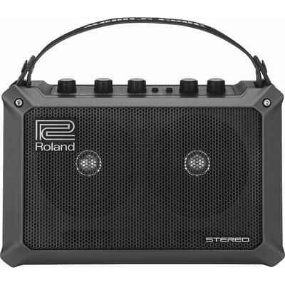 Roland Mobile Cube Battery-Powered Stereo Guitar Combo Amp Regular Black image 5