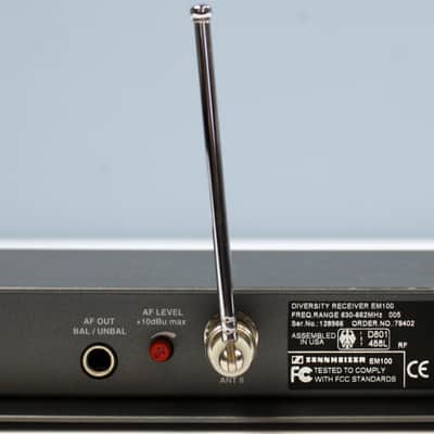 Sennheiser EW-100 EM-100 Wireless Lavalier Microphone System, 630-662 MHz, No Mic ***PLEASE READ*** image 4