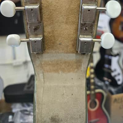 Magnatone M-19 Lap Steel and Amp 1947-1950 - Green Pearl image 7