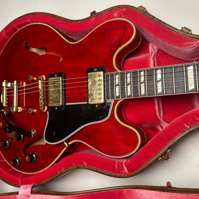 Gibson Custom Shop Murphy Lab Back To The Future '55 ES-345 "Reissue" Light Aged 2025 Cherry Red image 4