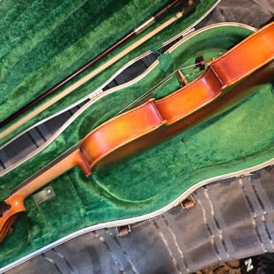 Suzuki No. 2901 Size 3/4 Violin, Japan, 1970 w/ case & bow, Very Good Cond image 9
