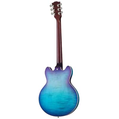 Gibson ES-339 Figured Semi-hollow Electric Guitar - Blueberry Burst with Hardshell Case image 3