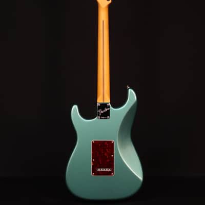 Fender American Pro Classic Stratocaster, Rosewood FB, Faded Sherwood Green Metallic image 7