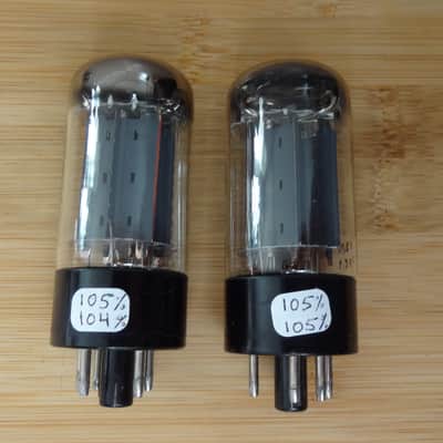 Very rare 1969 "A" NOS MULLARD Blackburn GZ34 5AR4 f32 Matched pair SAME CODE ! PERFECT balance, super strong image 3