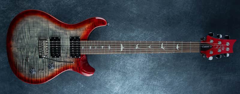 PRS SE Custom 24-08 Charcoal Cherryburst ~ Secondhand image 1