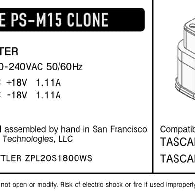 The PS-M15 Clone - New Power Supply For TASCAM M-1508 and M-1516 Mixers image 4