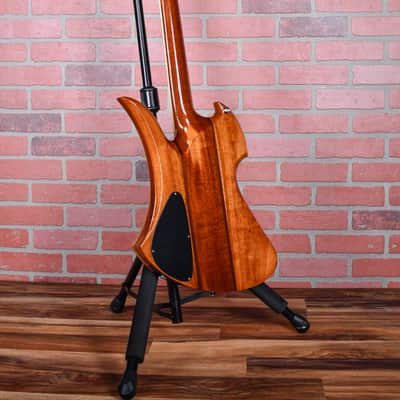 B.C.Rich USA Mockingbird Supreme Flame Maple Top Transparent Natural 1999 w/OHSC image 8