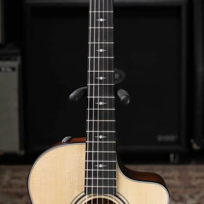 Taylor 312ce-N Nylon Grand Concert Acoustic/Electric Guitar - Natural with Hardshell Case image 6