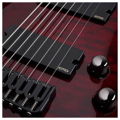 Schecter Hellraiser C-8 2013 - Present - Black Cherry image 5
