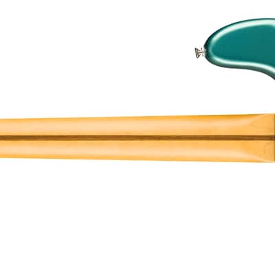 Fender American Professional Classic Precision Bass Rosewood FB Faded Sherwood Green Metallic with Bag image 2