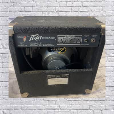 Peavey Decade 1980s Silver Trim Guitar Combo Amp image 9