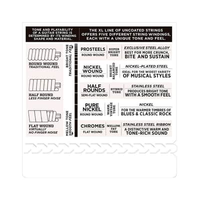 EXL117 Nickel Wound Medium Top Extra-Heavy Bottom 11-56 D'Addario image 8