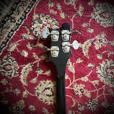 1975 Rickenbacker 4001 - Jetglo - All original With Case- Light Weight image 11