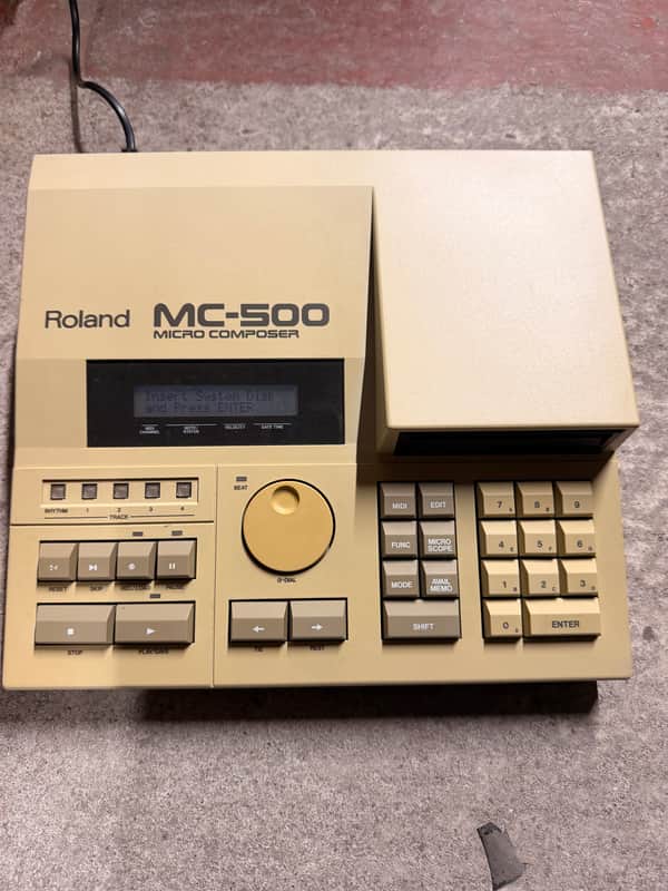 Roland MC-500 MicroComposer 1986 - 1989 - White image 1