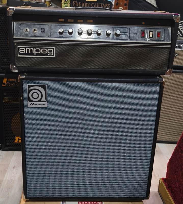 Ampeg stack V4 Headstock + SVT-212AV Cabinet image 1