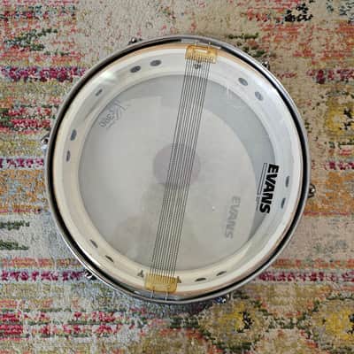 Ludwig No. 905 Jazz Combo 13x3" 6-Lug Piccolo Snare - Black/Gold Duco - Nickel Hardware 1966 image 16