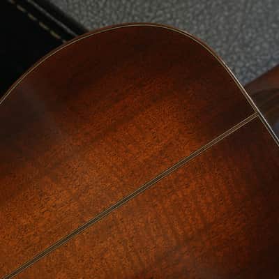 2015 Martin Custom Shop Size 5 Terz 12 Fret Flamed Mahogany Acoustic Guitar Sunburst + OHSC image 13