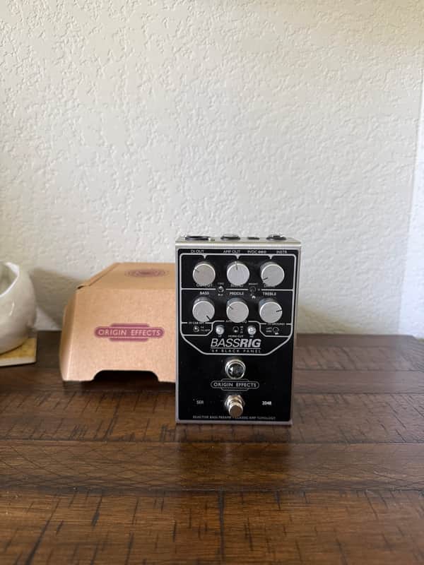 Origin Effects BASSRIG '64 Black Panel