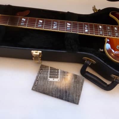 RARE! Hamer USA Hamer Monaco Elite Sunburst Burst Gloss Case Papers_200_ image 5