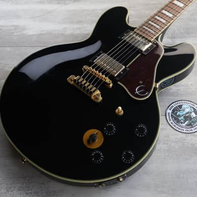 2002 Epiphone Korea BB King "Lucille" Signature Model (Ebony) image 1