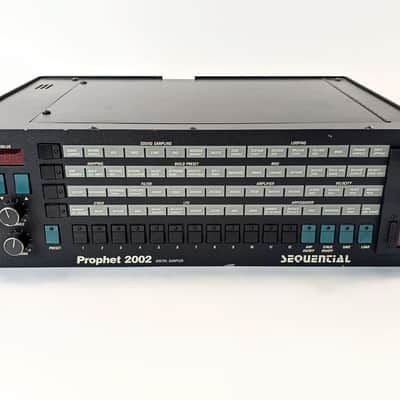Sequential Prophet 2002 Rackmount 8-Voice Polyphonic Synthesizer 1985 (Serviced / Warranty) image 1