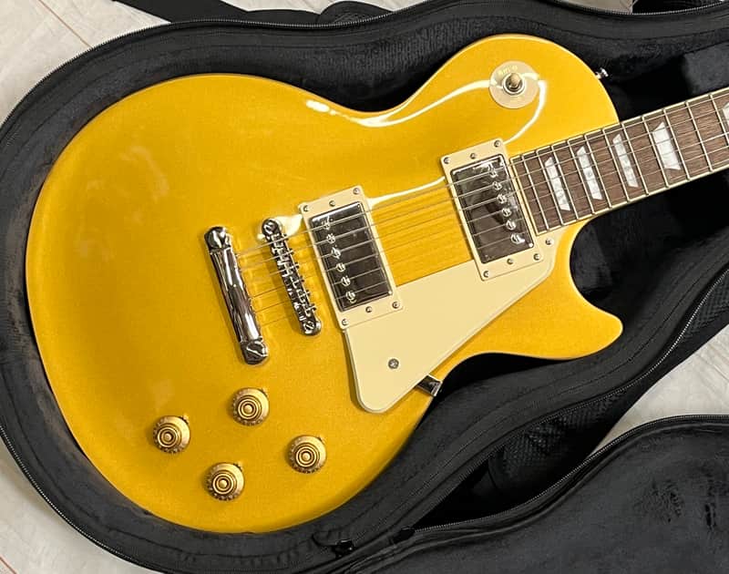 Epiphone Les Paul 50s Standard 2022 Gold Top New Unplayed w/ Epi Lite Case Auth Dealer 9lbs 6oz image 1