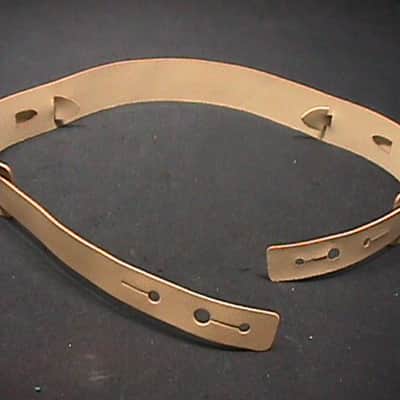 A Vintage All Leather Guitar or Banjo Strap New Old Stock & Real Nice   1 GA image 2