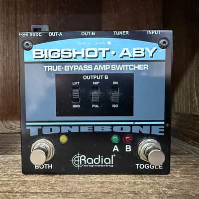 Radial Bigshot ABY True-Bypass Amp Switcher V2 2010s - Black/Blue